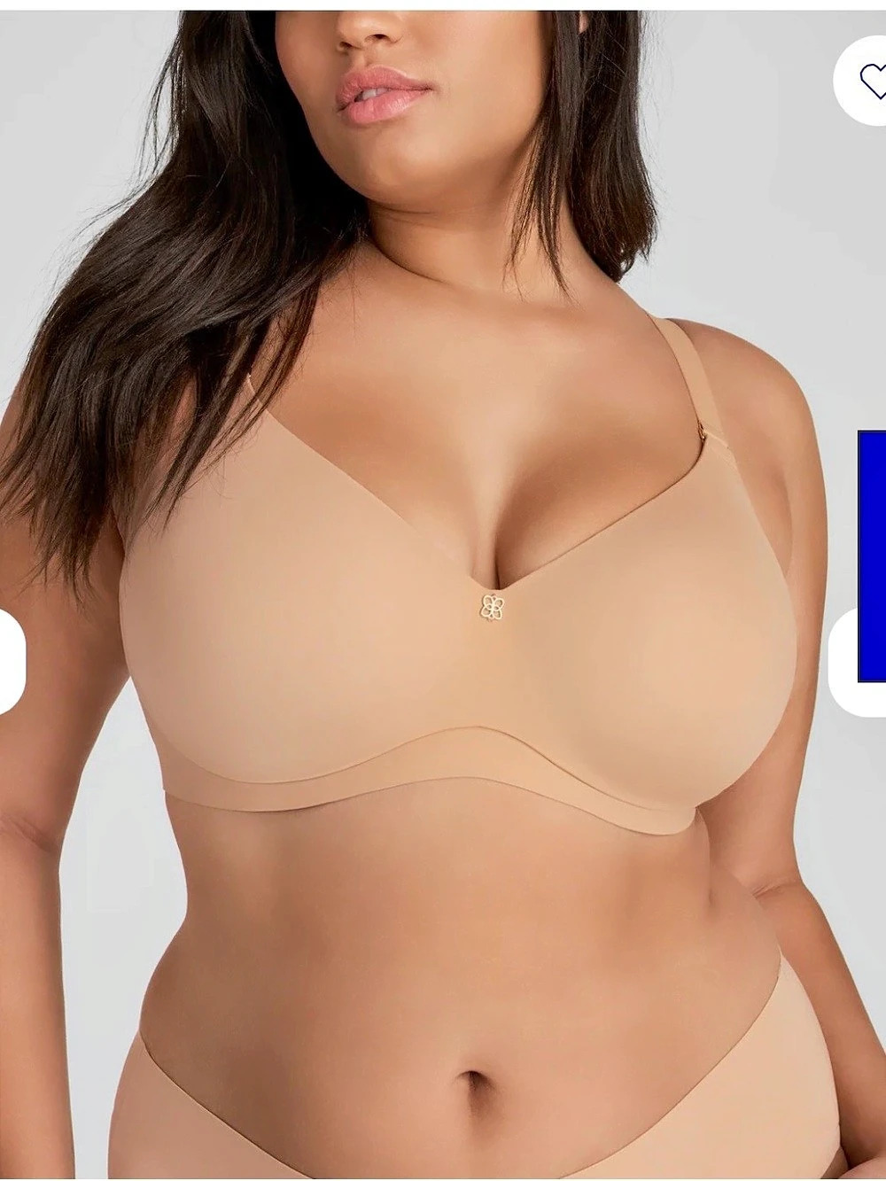 Honeylove Wireless Cloud Embrace Bra in Nude Sand 36D - wardrobe staple